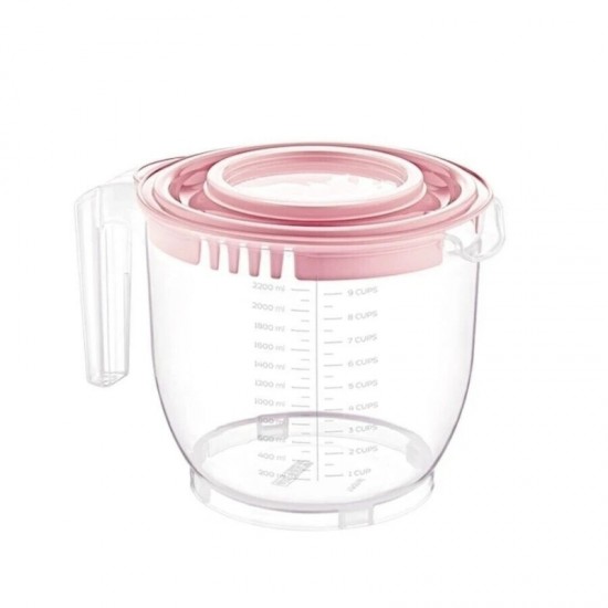 Plastic Mixer Container 2500ml